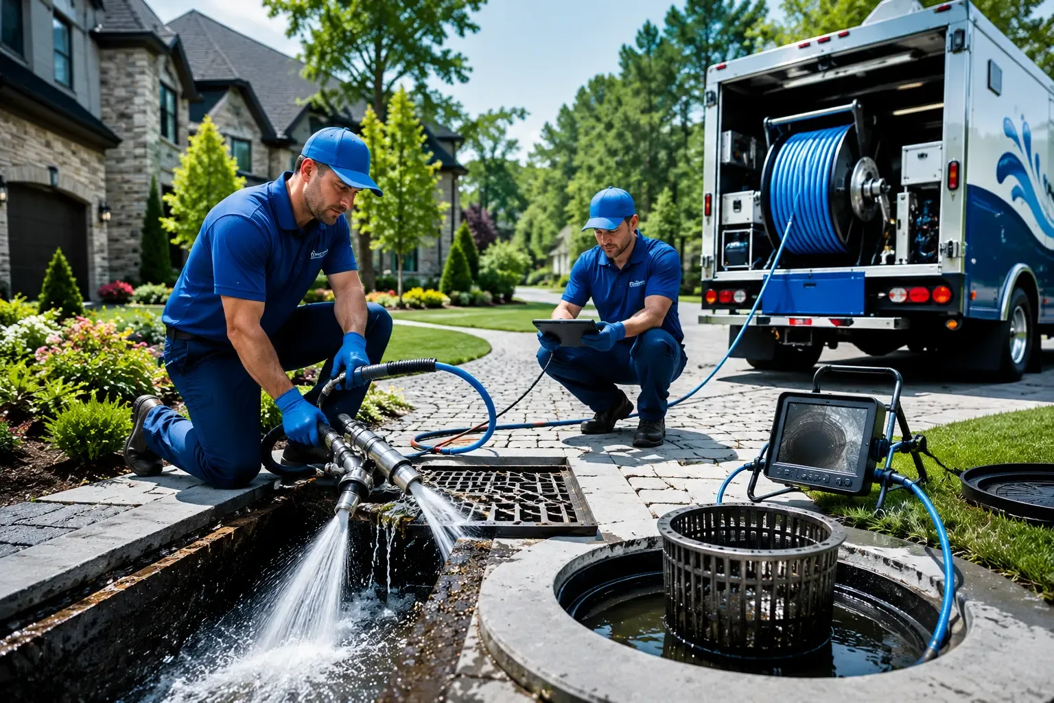 Local outdoor drain cleaning professionals in Almena, KS